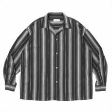 画像1: COOTIE PRODUCTIONS Dobby Chain Stripe L/S Cavana Shirt (カバナシャツ) (1)