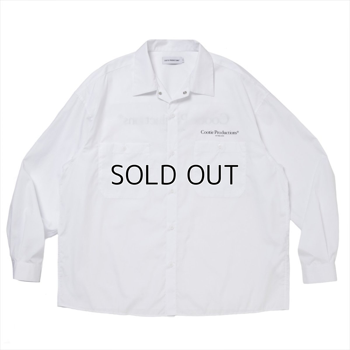 画像1: COOTIE PRODUCTIONS Broad L/S Work Shirt (ワークシャツ) (1)