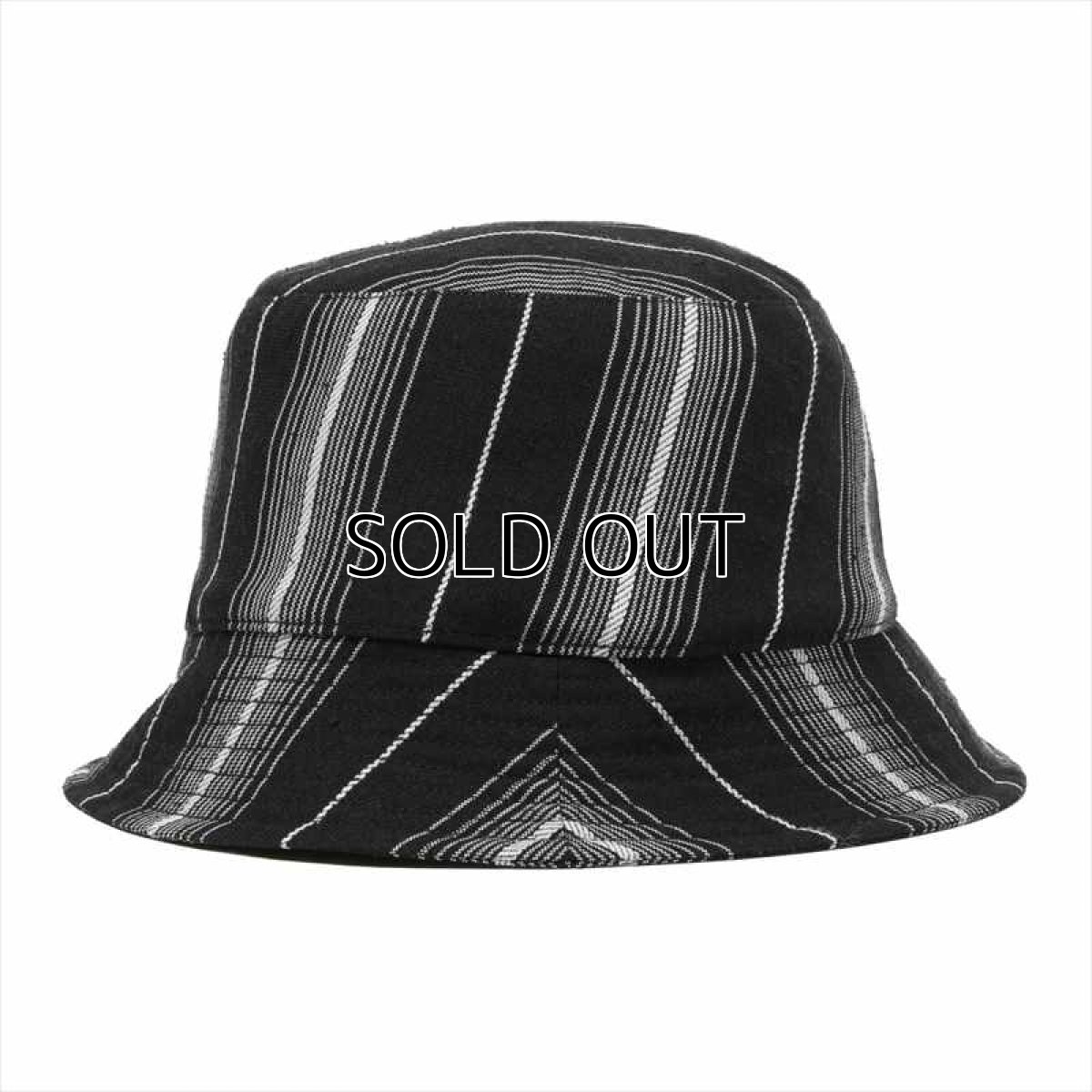 画像2: COOTIE PRODUCTIONS Dobby Chain Stripe Bucket Hat (バケットハット) (2)
