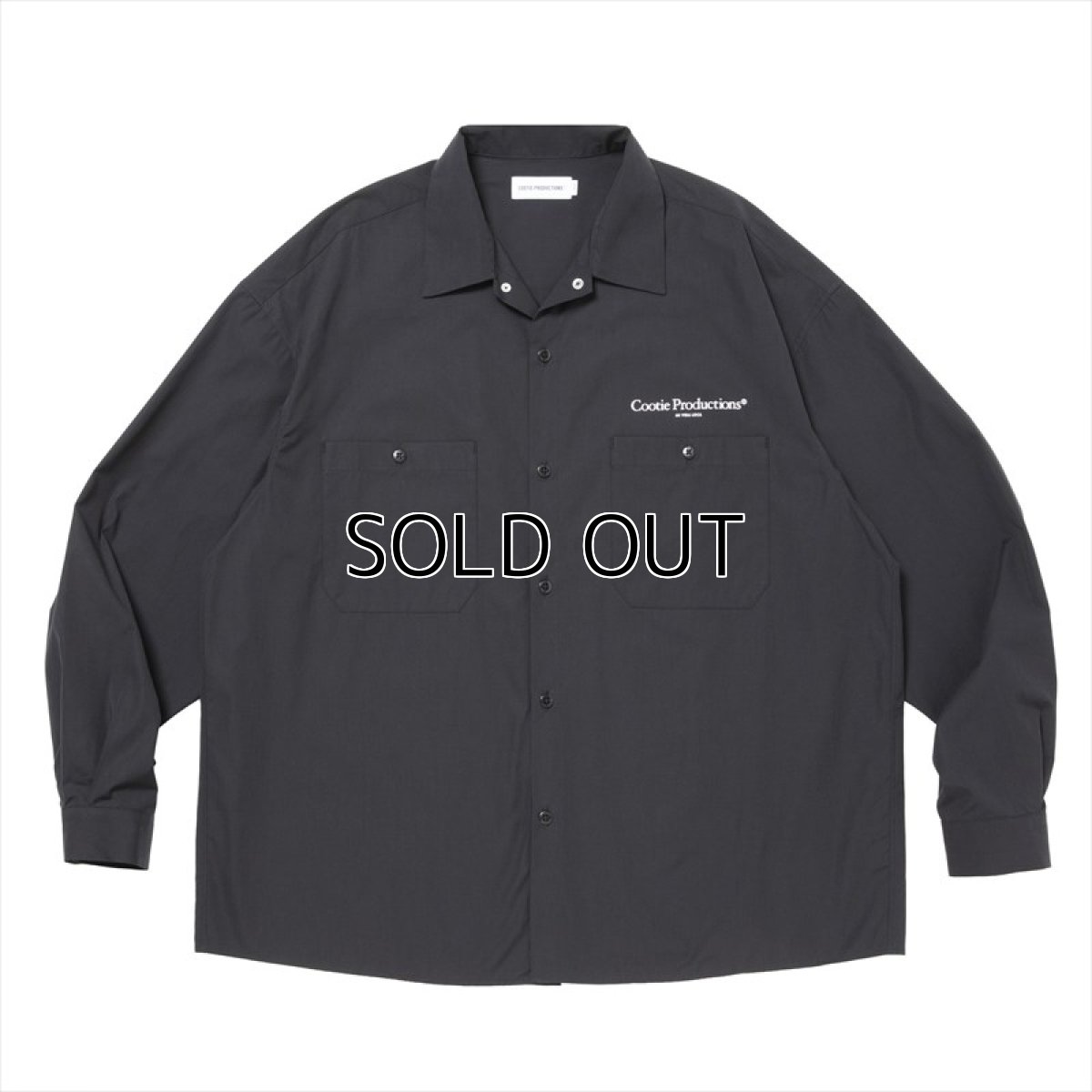 画像1: COOTIE PRODUCTIONS Broad L/S Work Shirt (ワークシャツ) (1)
