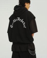 画像3: COOTIE PRODUCTIONS Venice Sweat Cut-Off Sleeve Hoodie (カットオフパーカー) (3)