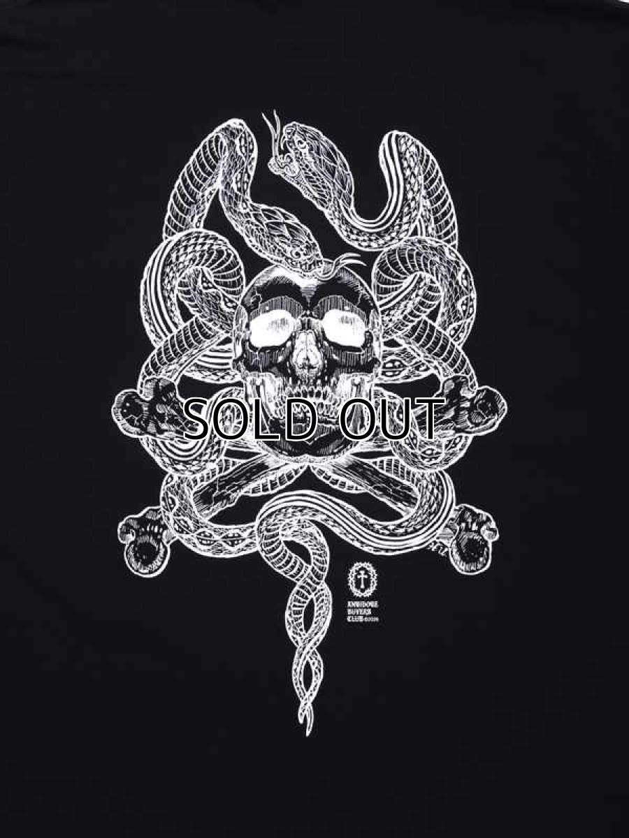 画像2: Antidote BUYERS CLUB ASIC Oversized S/S Tee (Skull N' Snake) Tシャツ (2)