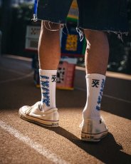 画像5: ©SAINT Mxxxxxx SOCKS SAINT White/Blue (ソックス) (5)