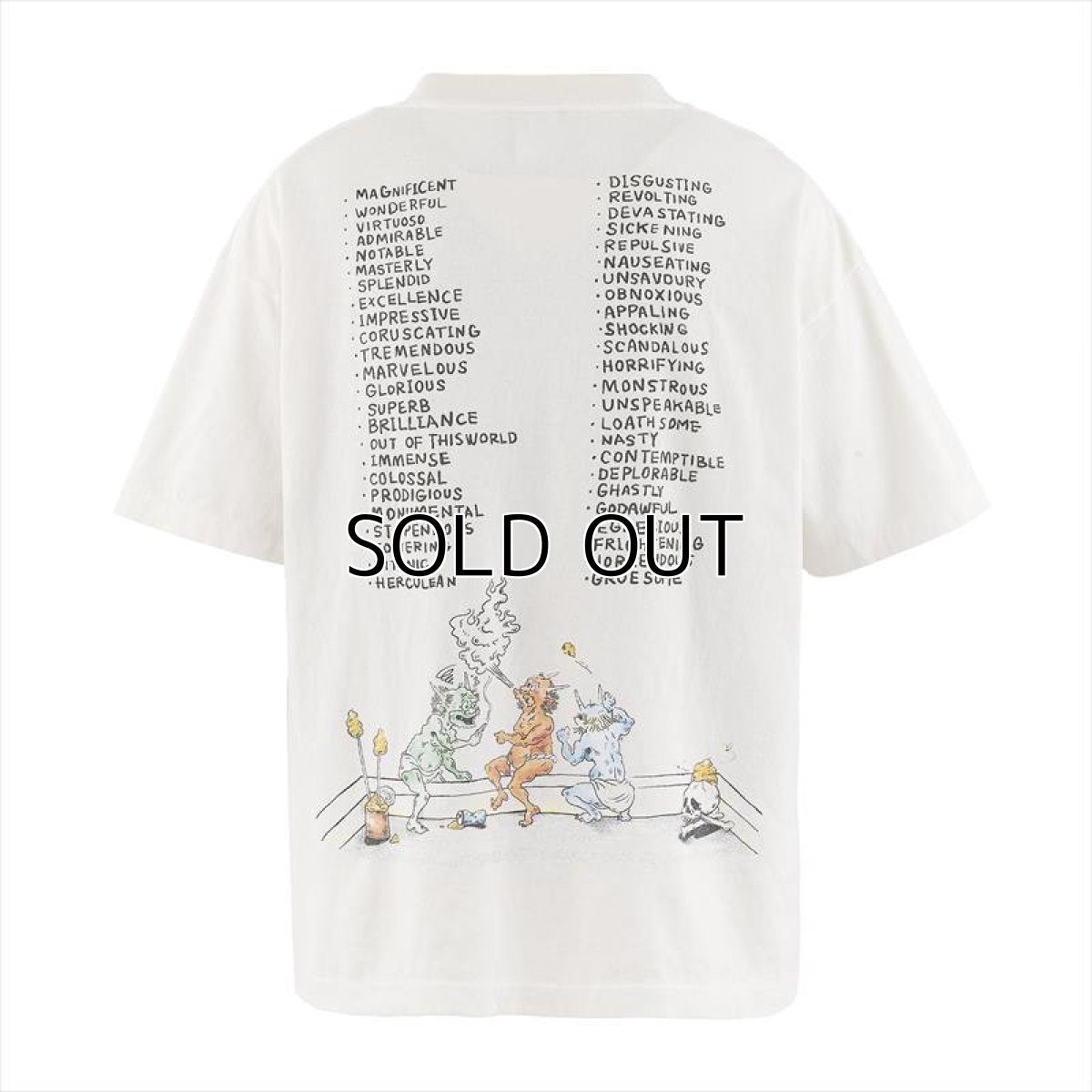 画像2: ©SAINT Mxxxxxx SS T-SHIRT SAINT WET White (Tシャツ) (2)