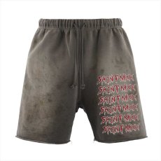 画像1: ©SAINT Mxxxxxx SWEAT SHORTS SAINT MXX Charcoal (スウェットショーツ) (1)