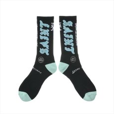 画像1: ©SAINT Mxxxxxx SOCKS SAINT Black/Blue (ソックス) (1)