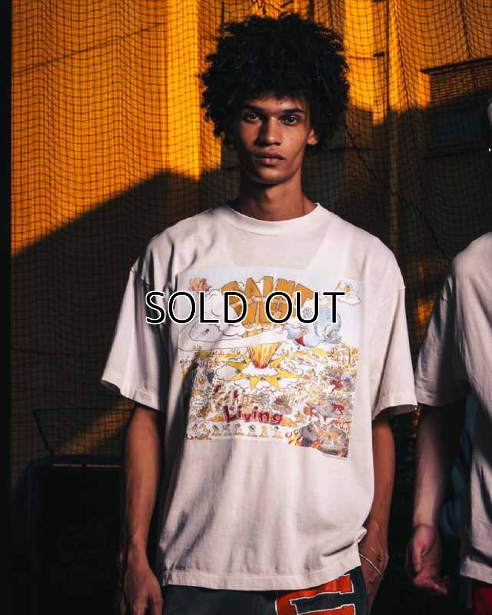 画像3: ©SAINT Mxxxxxx SS T-SHIRT SAINT WET White (Tシャツ) (3)