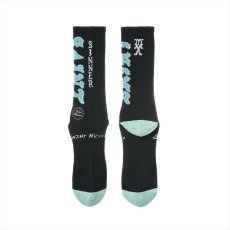 画像2: ©SAINT Mxxxxxx SOCKS SAINT Black/Blue (ソックス) (2)