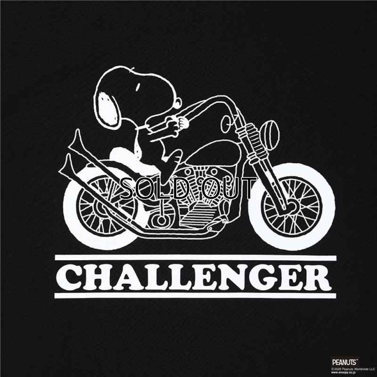 画像2: CHALLENGER Snoopy Tee (Tシャツ) (2)