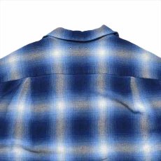 画像4: MINEDENIM R.Flannel Ombre Open Collar Shirt (チェックシャツ) (4)