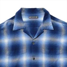 画像3: MINEDENIM R.Flannel Ombre Open Collar Shirt (チェックシャツ) (3)