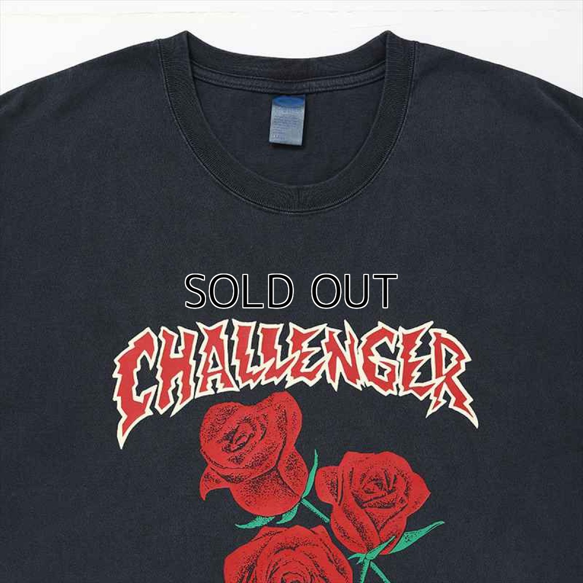 画像2: CHALLENGER Pigment Rose Tee (Tシャツ) (2)