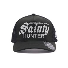 画像1: ©SAINT Mxxxxxx x BOUNTY HUNTER BH_MESH CAP SAINTY HUNTER Black (メッシュキャップ) (1)