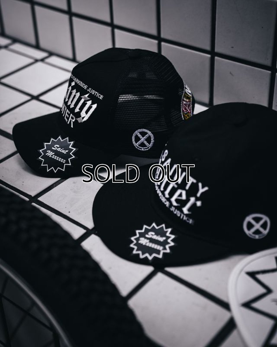 画像5: ©SAINT Mxxxxxx x BOUNTY HUNTER BH_MESH CAP SAINTY HUNTER Black (メッシュキャップ) (5)