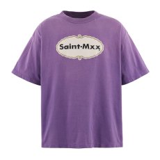 画像1: ©SAINT Mxxxxxx SS T-SHIRT SAINT MXX Purple (Tシャツ) (1)