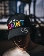 画像3: ©SAINT Mxxxxxx CAP LOVE ALL Black (キャップ) (3)