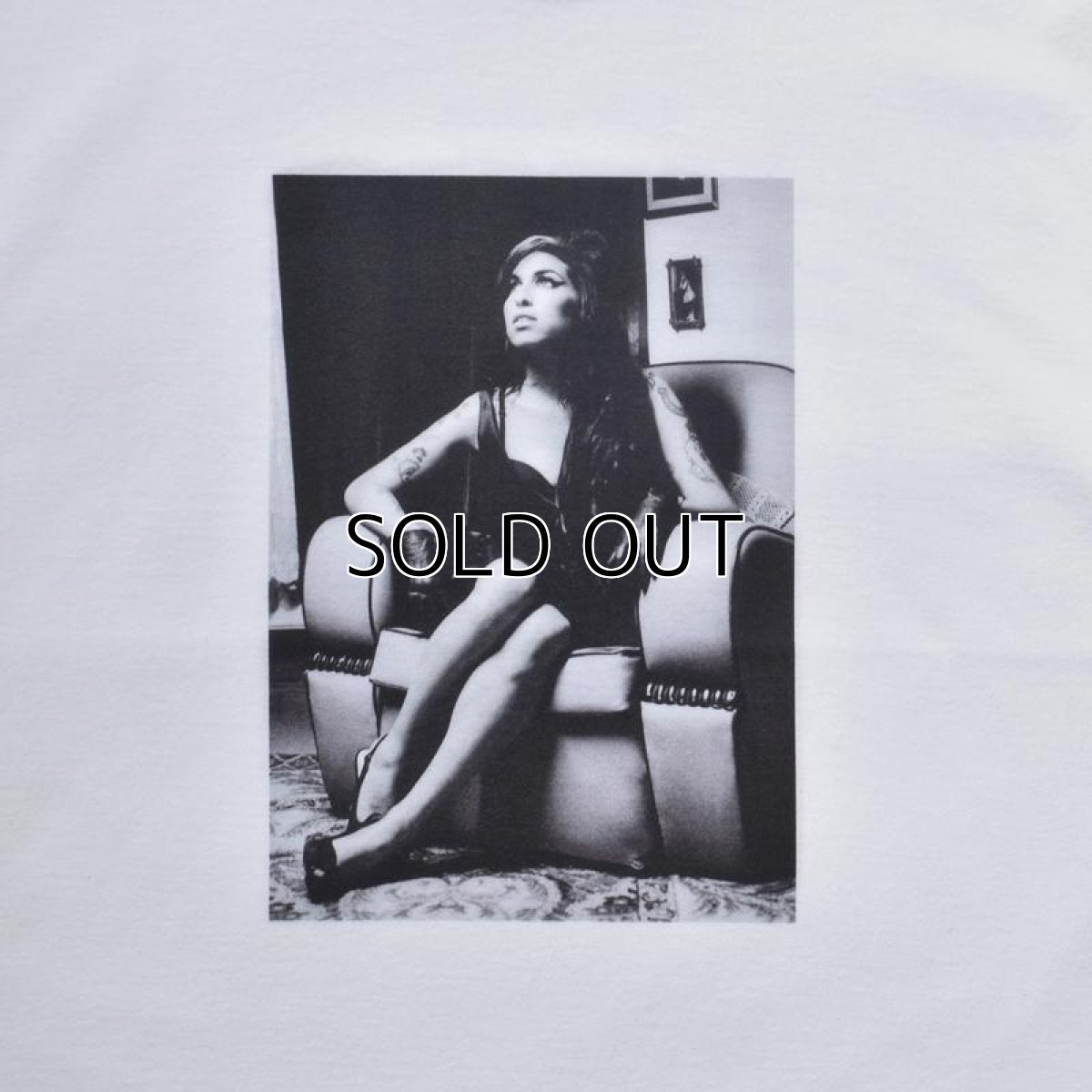 画像3: MINEDENIM x Amy Winehouse "Sitting On A Chair" Photo S/S Tee (Tシャツ) (3)