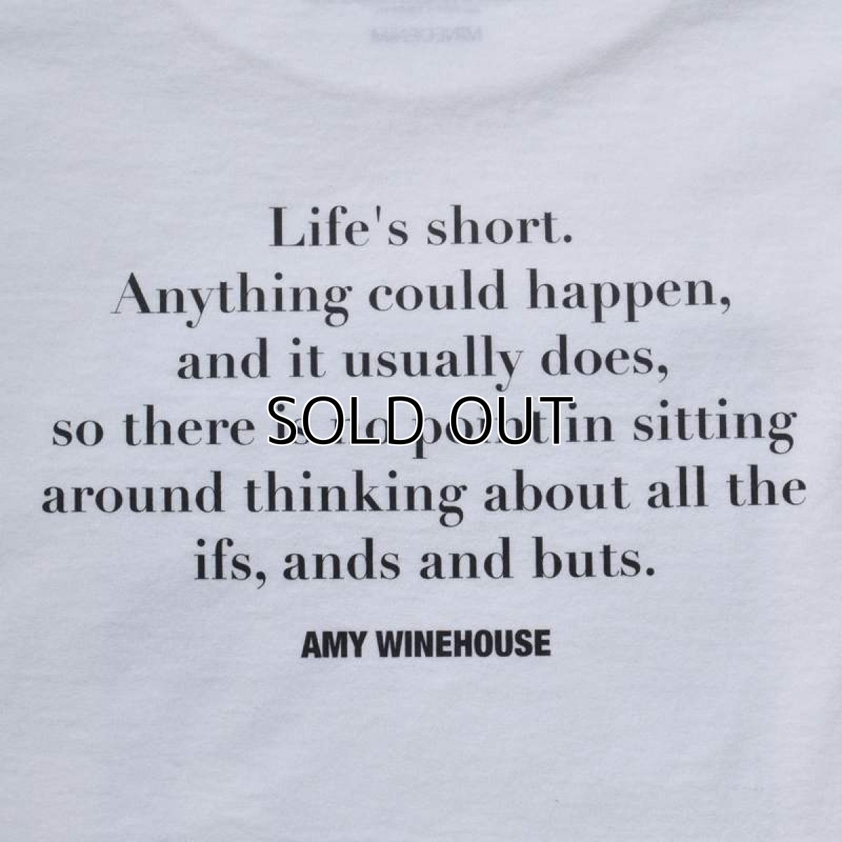 画像6: MINEDENIM x Amy Winehouse "Sitting On A Chair" Photo S/S Tee (Tシャツ) (6)