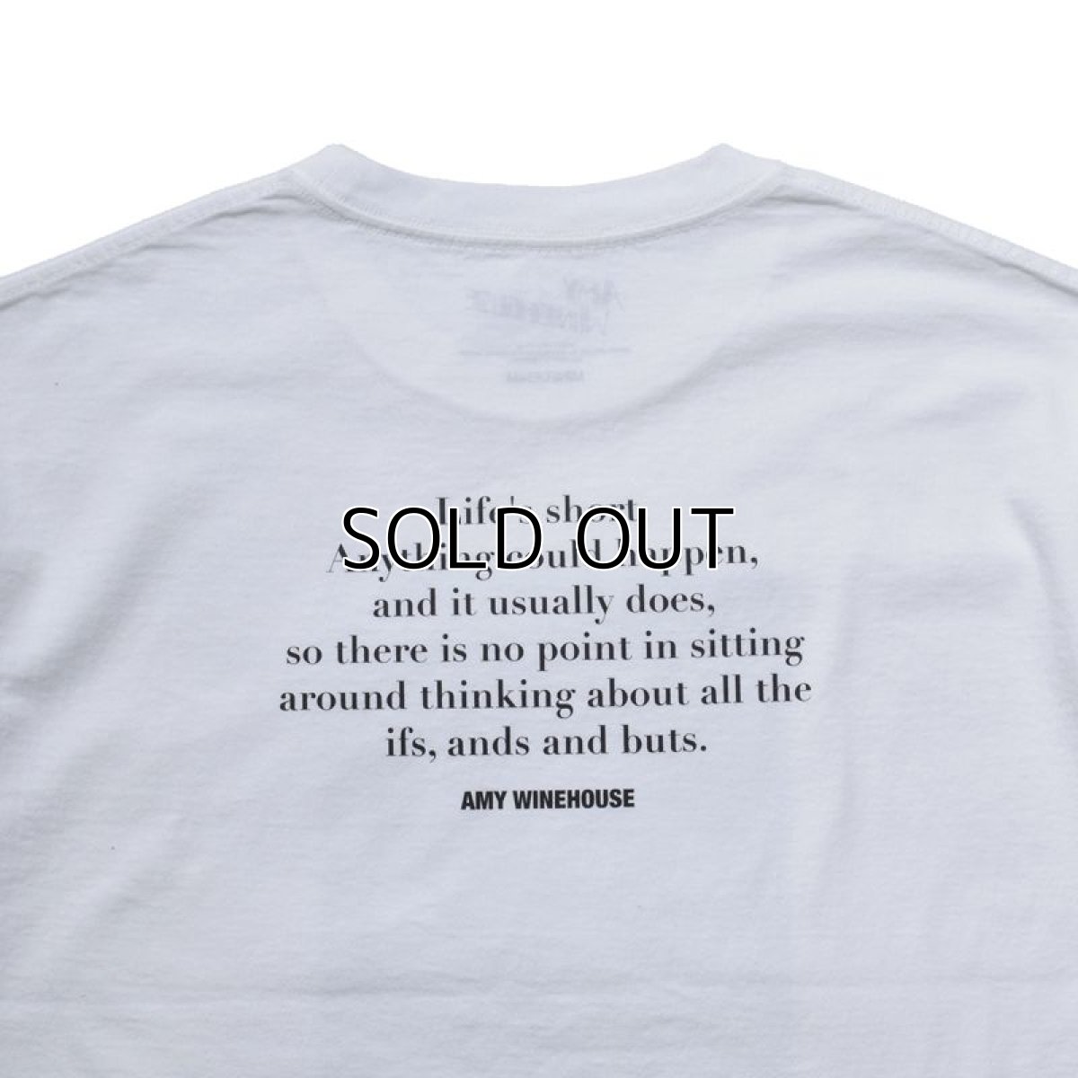 画像5: MINEDENIM x Amy Winehouse "Sitting On A Chair" Photo S/S Tee (Tシャツ) (5)