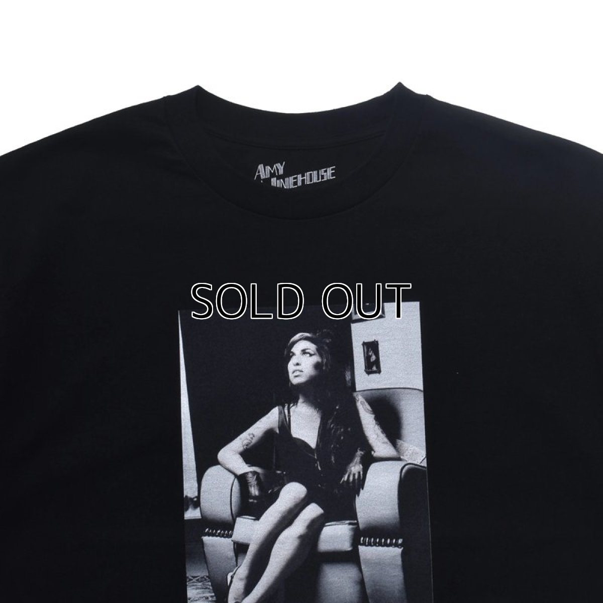 画像2: MINEDENIM x Amy Winehouse "Sitting On A Chair" Photo S/S Tee (Tシャツ) (2)