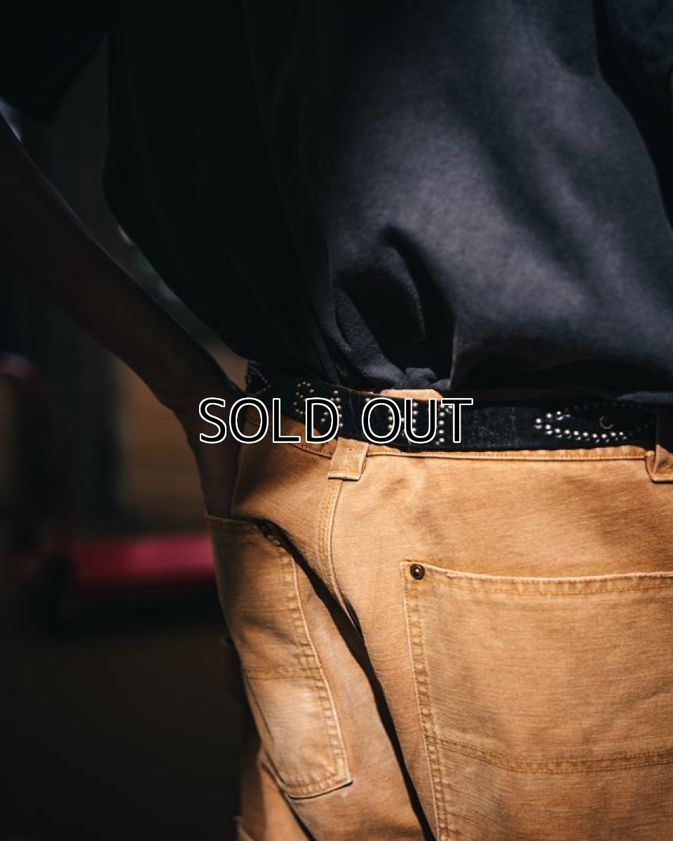 画像10: ©SAINT Mxxxxxx x HTC HTC_BELT NARROW Black Stone (ベルト) (10)