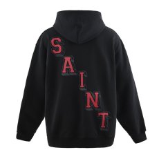 画像2: JORDAN BRAND × ©SAINT MXXXXXX (TIME) CAPSULE MJ SM FLC HOODIE Black (パーカー) (2)