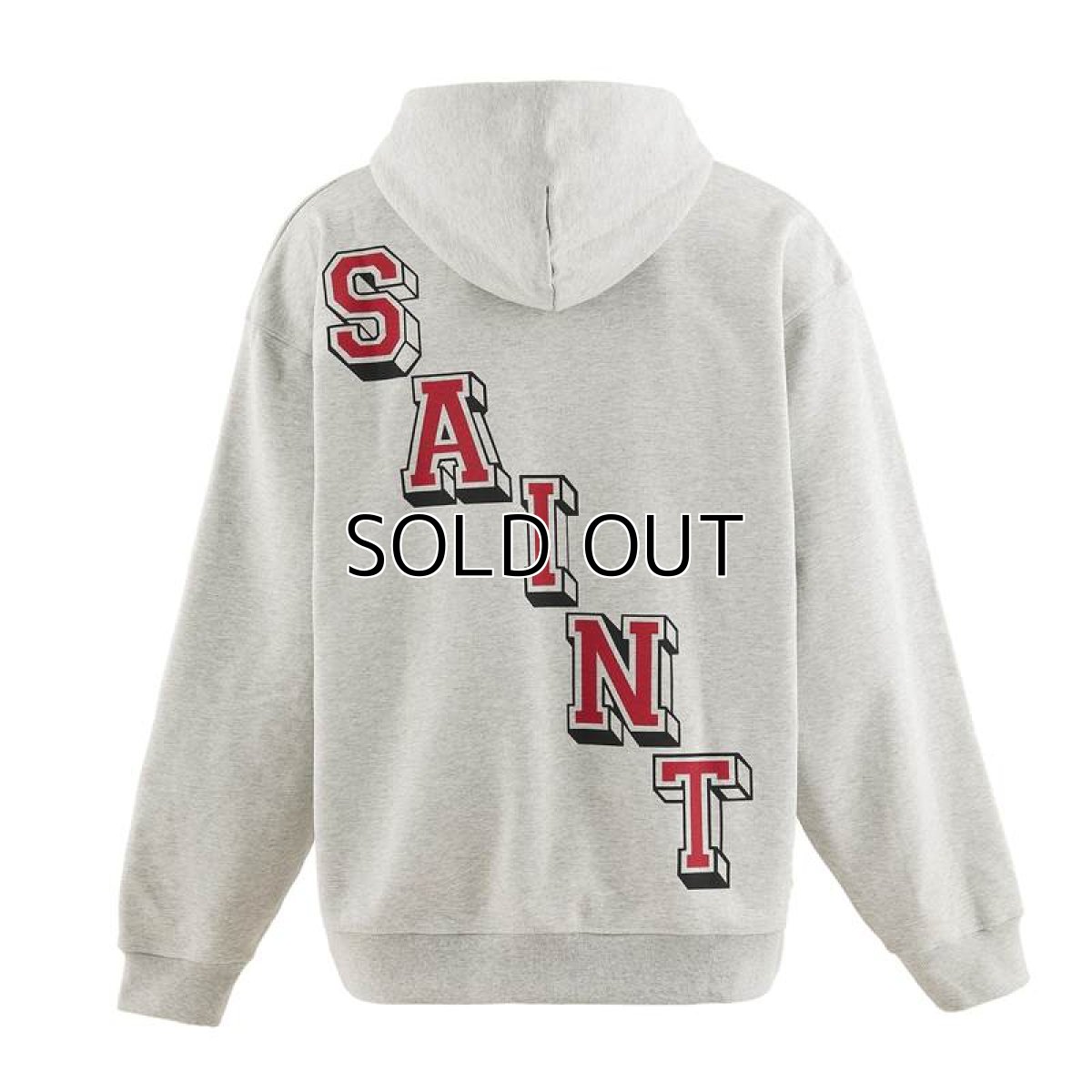 画像2: JORDAN BRAND × ©SAINT MXXXXXX (TIME) CAPSULE MJ SM FLC HOODIE Grey (パーカー) (2)