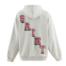 画像2: JORDAN BRAND × ©SAINT MXXXXXX (TIME) CAPSULE MJ SM FLC HOODIE Grey (パーカー) (2)