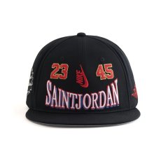 画像1: JORDAN BRAND × ©SAINT MXXXXXX (TIME) CAPSULE UJ PRO CAP S FB STM Black (キャップ) (1)