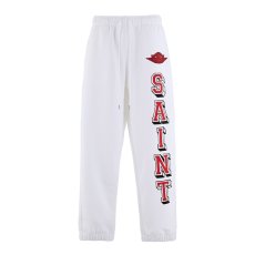 画像1: JORDAN BRAND × ©SAINT MXXXXXX (TIME) CAPSULE MJ SM FLC PANT White (スウェットパンツ) (1)