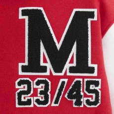 画像2: JORDAN BRAND × ©SAINT MXXXXXX (TIME) CAPSULE MJ SM VARSITY JKT RED/White (スタジャン) (2)