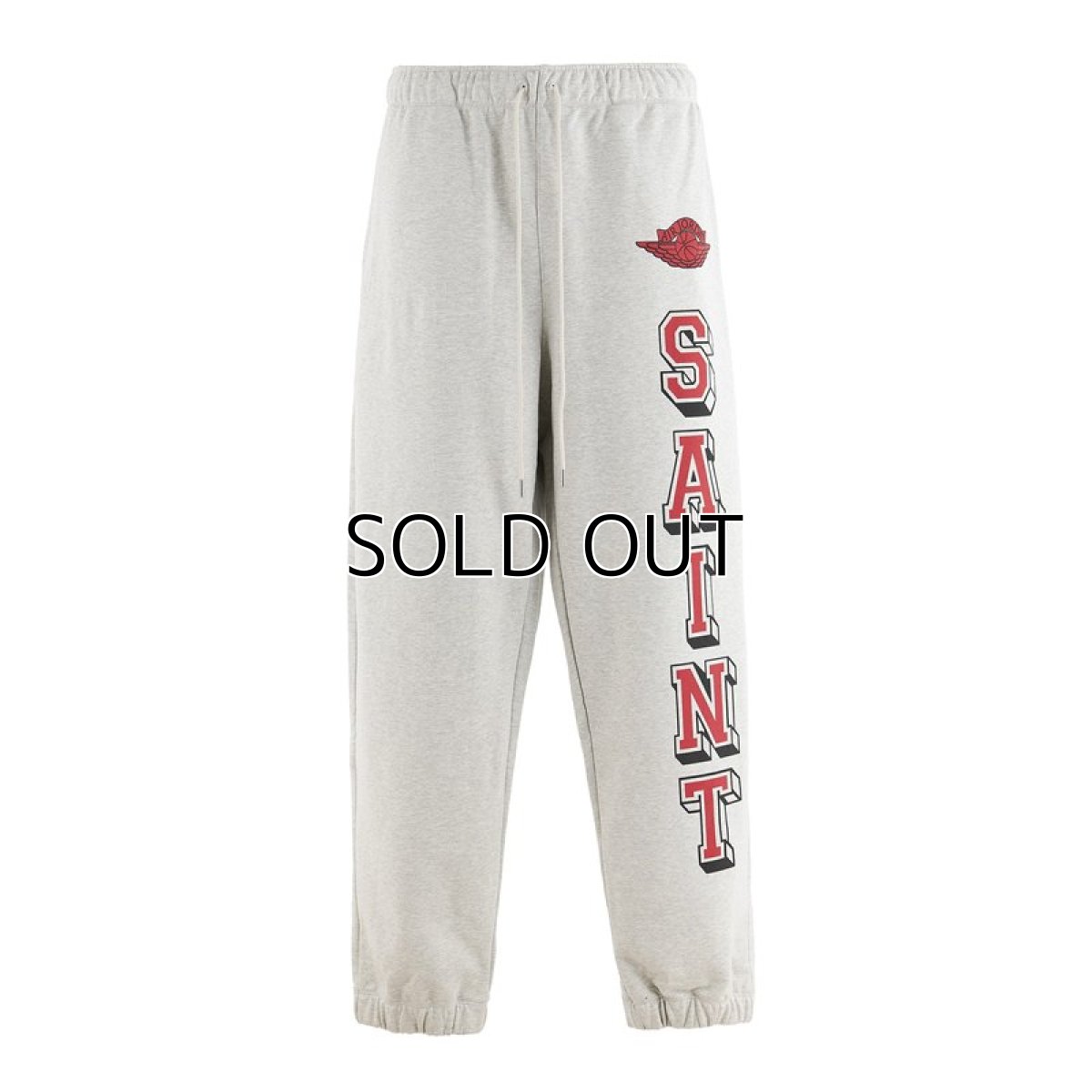 画像1: JORDAN BRAND × ©SAINT MXXXXXX (TIME) CAPSULE MJ SM FLC PANT Grey (スウェットパンツ) (1)