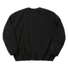 画像1: KREVA x GHOST ALMOSTBLACK WOVEN DWR LONG SLEEVE PONCHO (ロングスリーブ) (1)