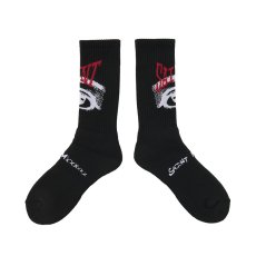 画像1: ©SAINT Mxxxxxx SOCKS EYE Black (ソックス) (1)
