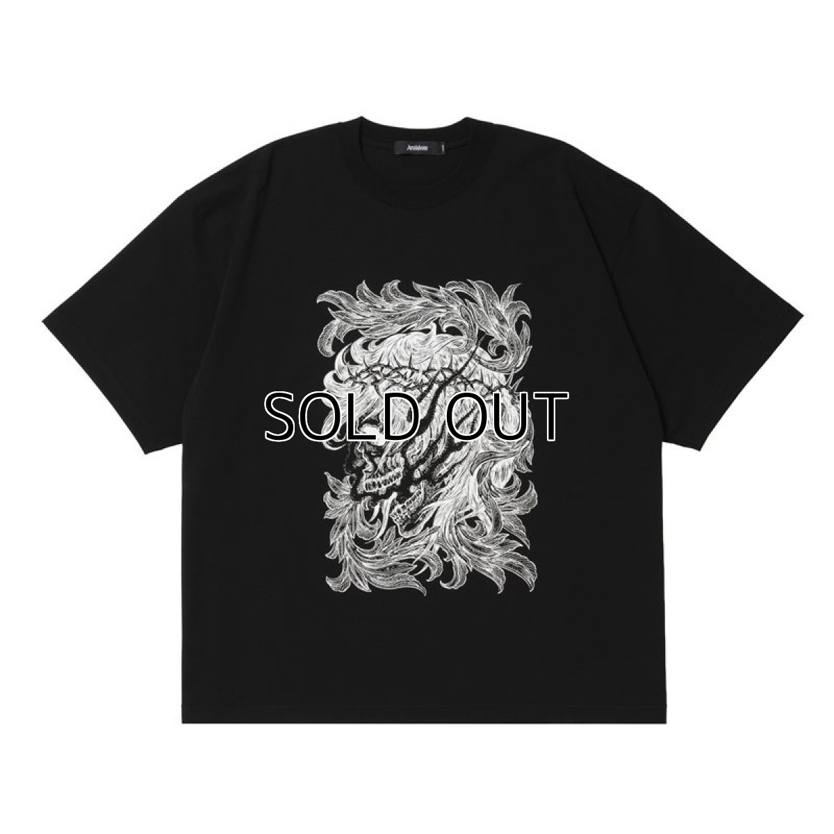 画像1: Antidote BUYERS CLUB Pima Cotton S/S Tee (Leaf Skull) Tシャツ (1)