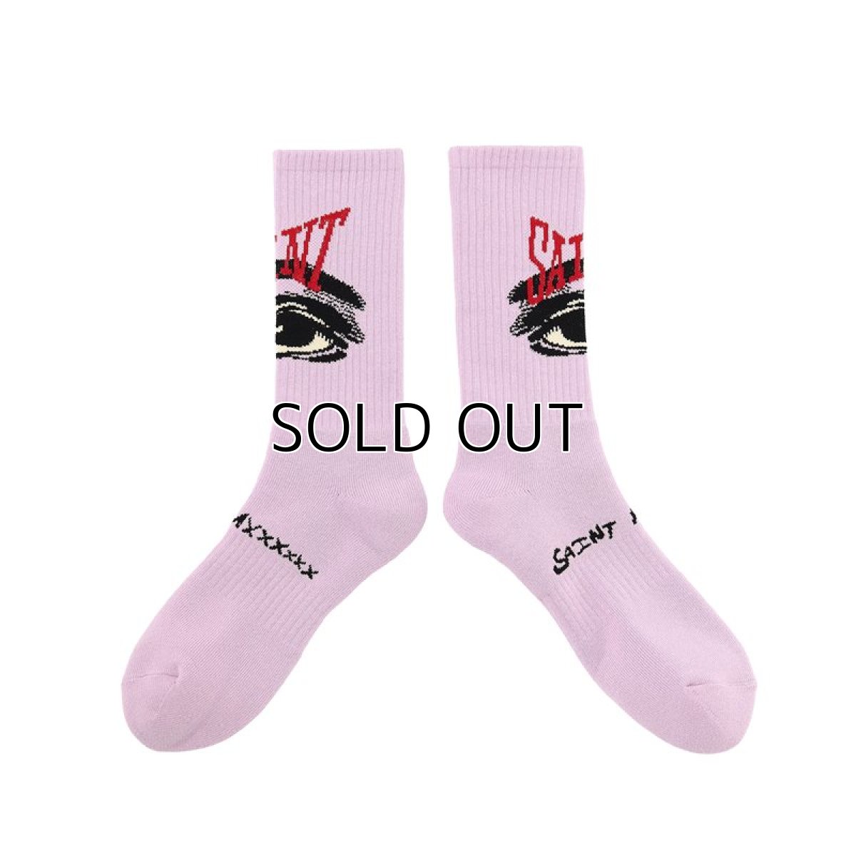 画像1: ©SAINT Mxxxxxx SOCKS EYE Lavender (ソックス) (1)