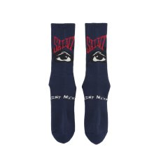 画像2: ©SAINT Mxxxxxx SOCKS EYE Navy (ソックス) (2)