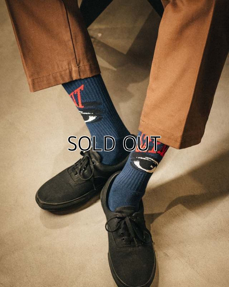 画像4: ©SAINT Mxxxxxx SOCKS EYE Navy (ソックス) (4)