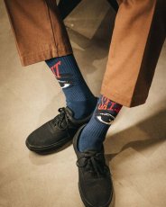 画像4: ©SAINT Mxxxxxx SOCKS EYE Navy (ソックス) (4)