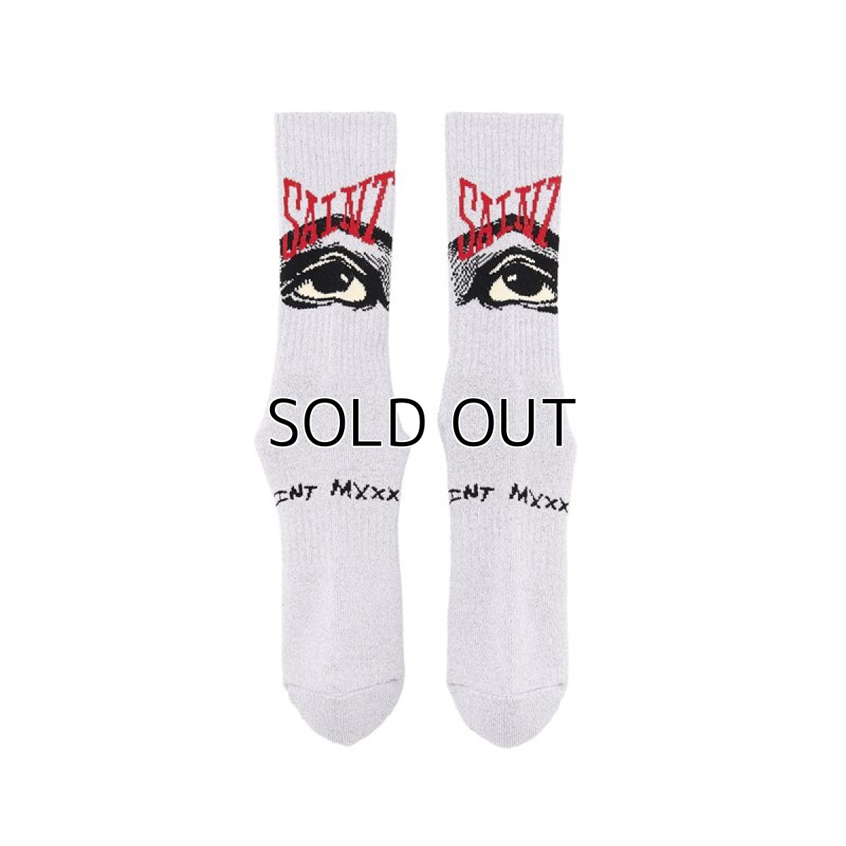 画像2: ©SAINT Mxxxxxx SOCKS EYE Gray (ソックス) (2)