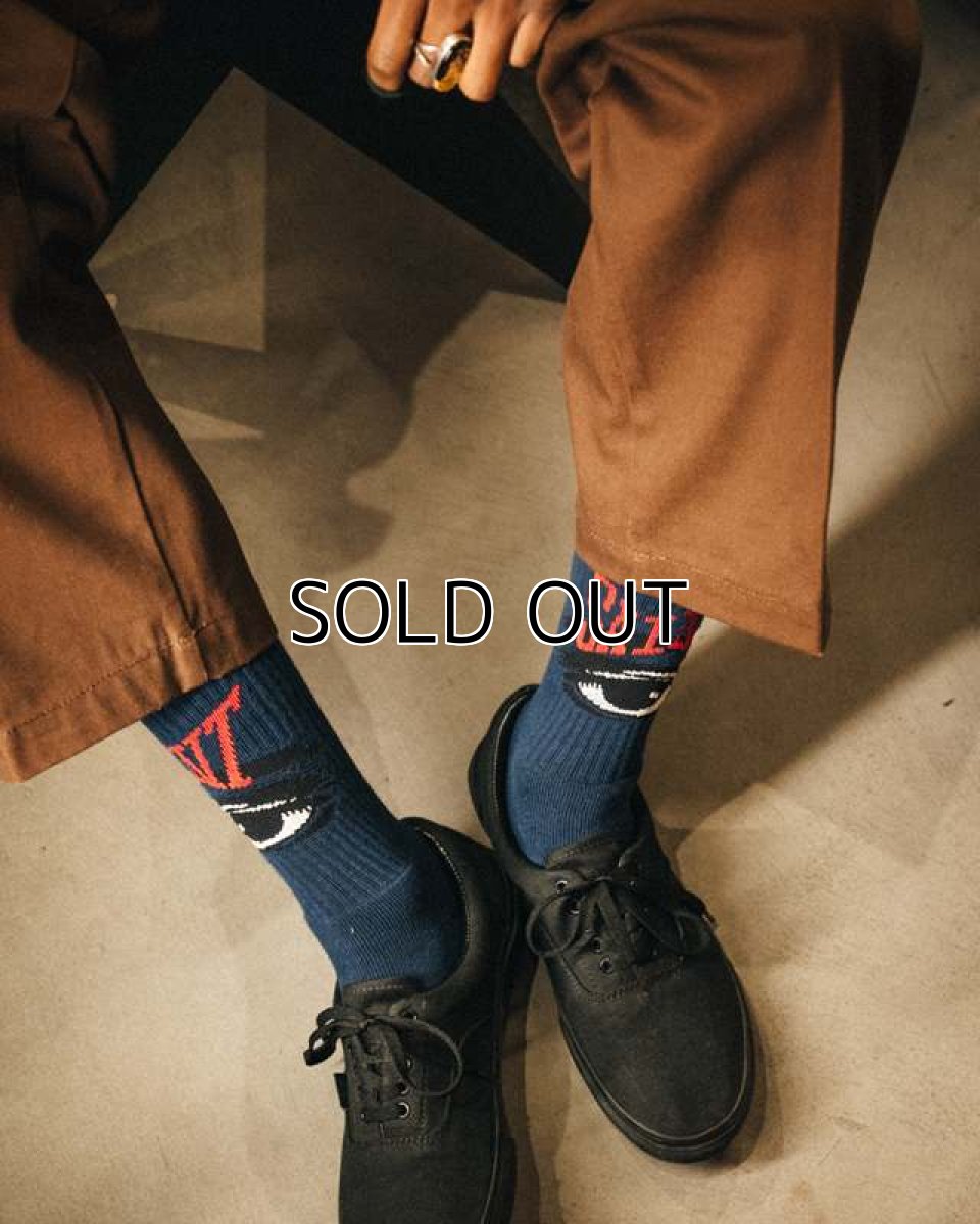 画像3: ©SAINT Mxxxxxx SOCKS EYE Navy (ソックス) (3)