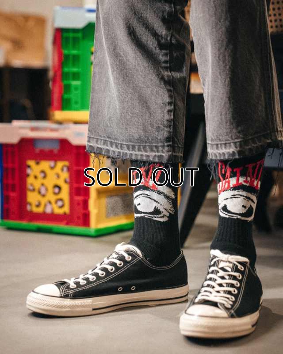 画像3: ©SAINT Mxxxxxx SOCKS EYE Black (ソックス) (3)