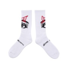 画像1: ©SAINT Mxxxxxx SOCKS EYE White (ソックス) (1)