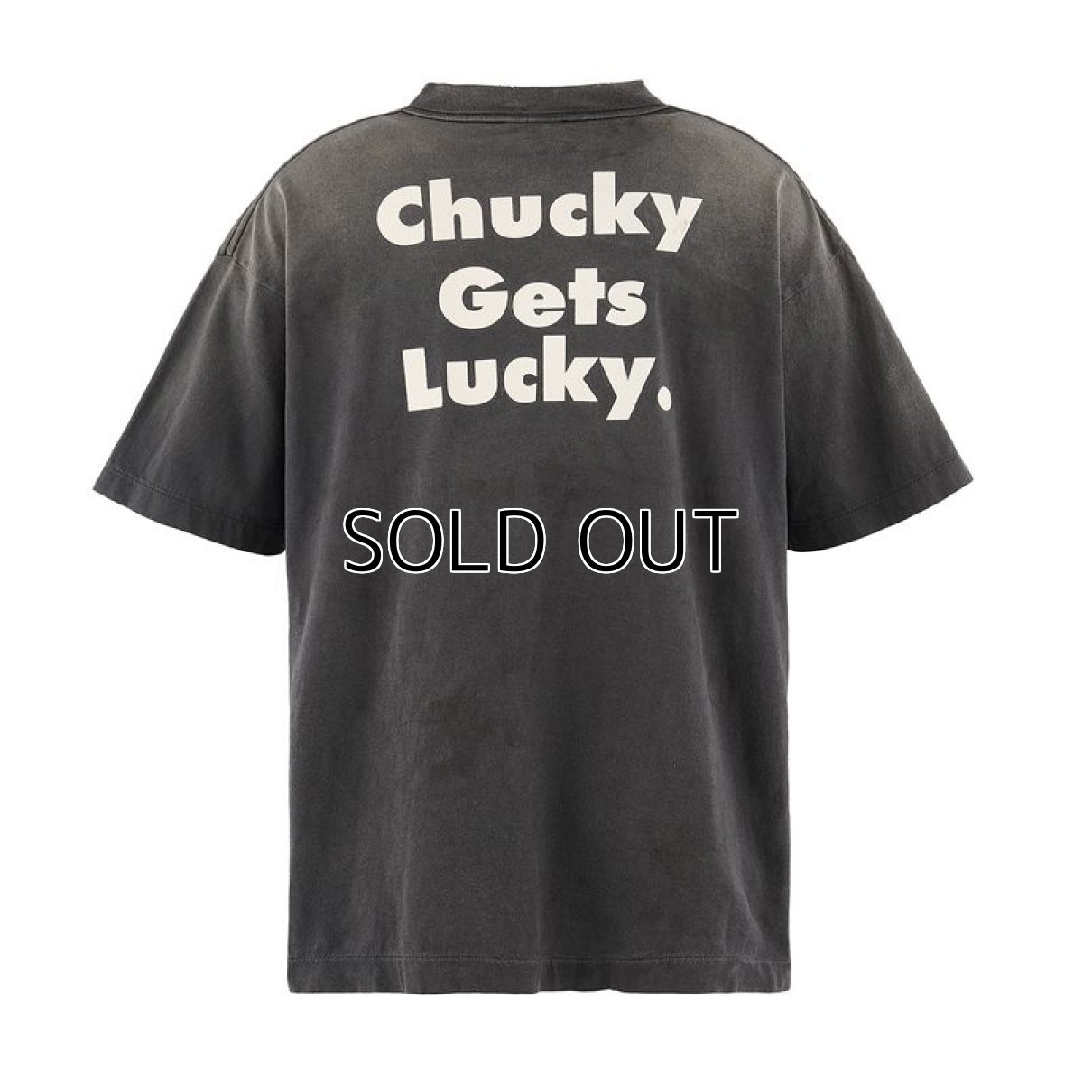 画像2: ©SAINT Mxxxxxx x CHUCKY CKY_SS T-SHIRT SAINT Black (Tシャツ) (2)