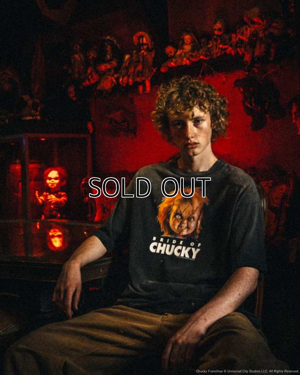 画像8: ©SAINT Mxxxxxx x CHUCKY CKY_SS T-SHIRT SAINT Black (Tシャツ) (8)