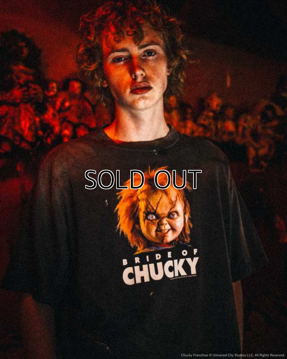 画像6: ©SAINT Mxxxxxx x CHUCKY CKY_SS T-SHIRT SAINT Black (Tシャツ) (6)