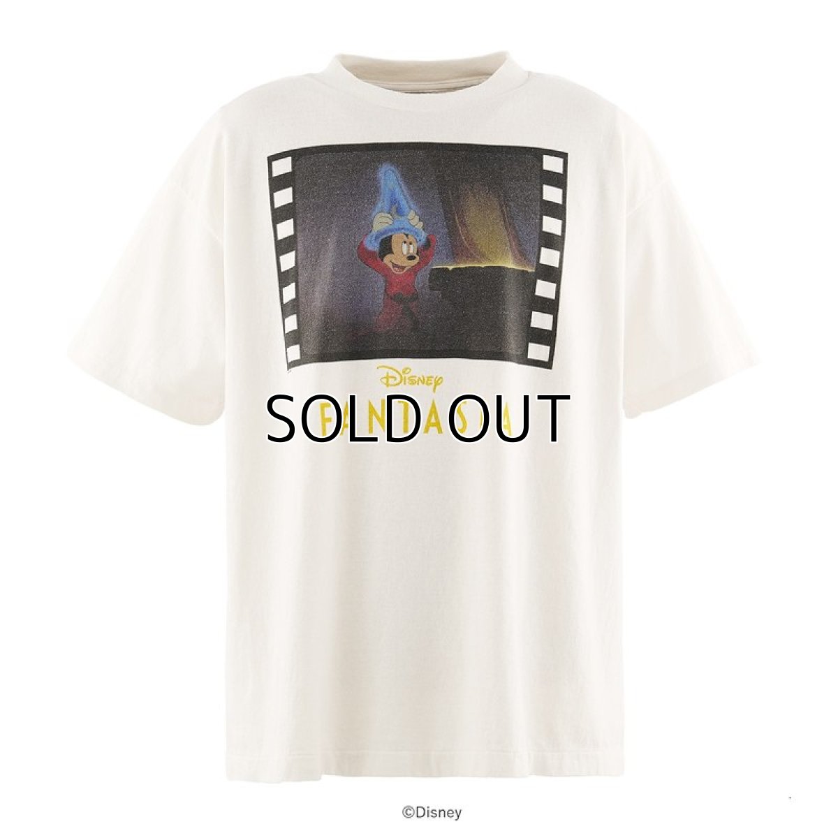 画像1: ©SAINT Mxxxxxx x Disney DSNY_SS T-SHIRT FANTASIA White (Tシャツ) (1)