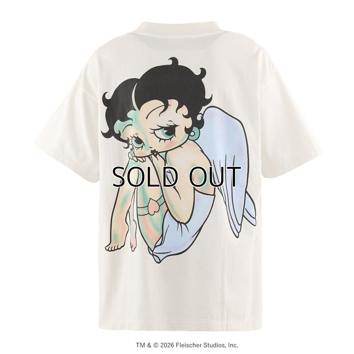 画像2: ©SAINT Mxxxxxx x Betty Boop BTY_SS T-SHIRT ANGEL White (Tシャツ) (2)