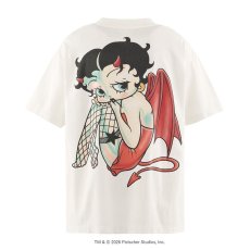 画像2: ©SAINT Mxxxxxx x Betty Boop BTY_SS T-SHIRT DEVIL White (Tシャツ) (2)