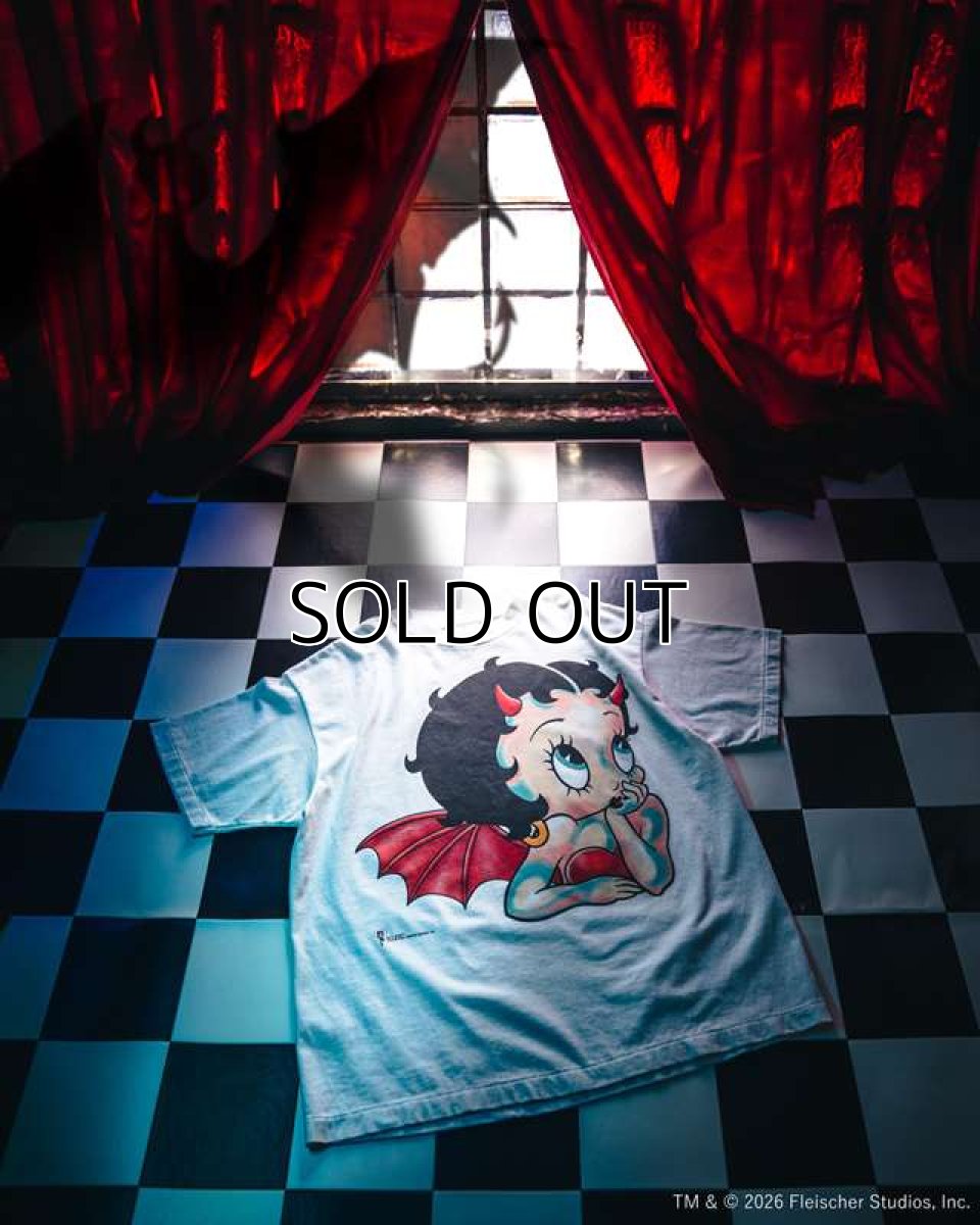 画像3: ©SAINT Mxxxxxx x Betty Boop BTY_SS T-SHIRT DEVIL White (Tシャツ) (3)